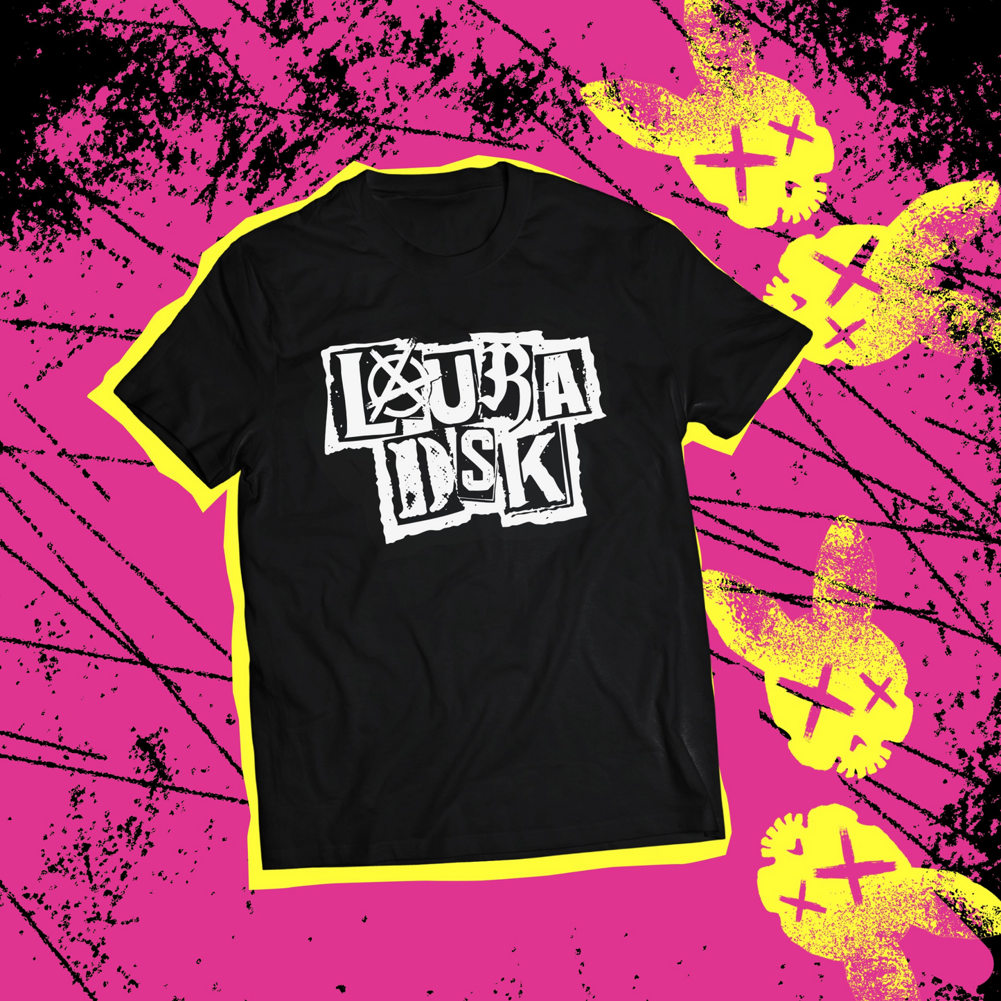 Camiseta Laura Dsk (Pre-venta) Opción con Entrada Madrid en tallas.