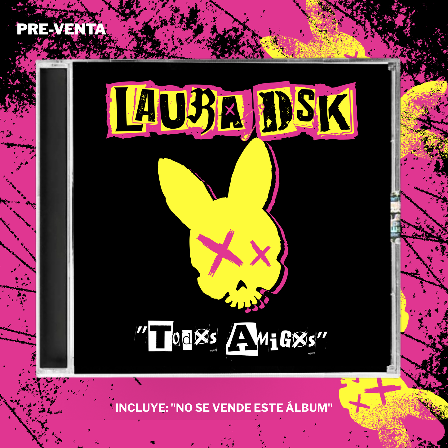 Álbum "TODOS AMIGOS" incluye: "No Se Vende Este Álbum" (Pre-venta)